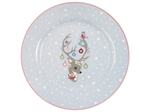 Dina Pale Blue kids plate fra GreenGate - Tinashjem